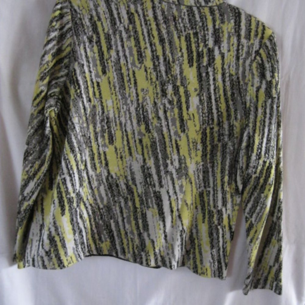 Ming Wang yellow/black jacket -  PL  - - Picture 6 of 9